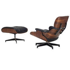 670 lounge and 671 ottoman by Charles and Ray Eames
