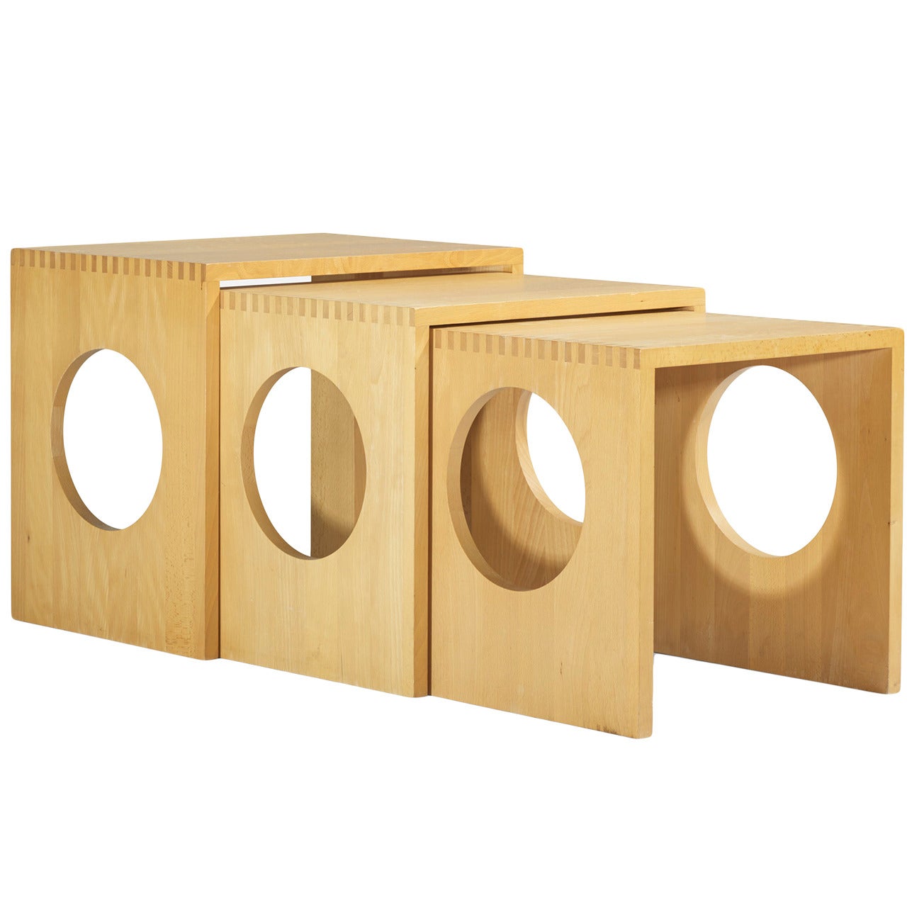 Nesting Tables, Set of Three by Jens Quistgaard for Nissen