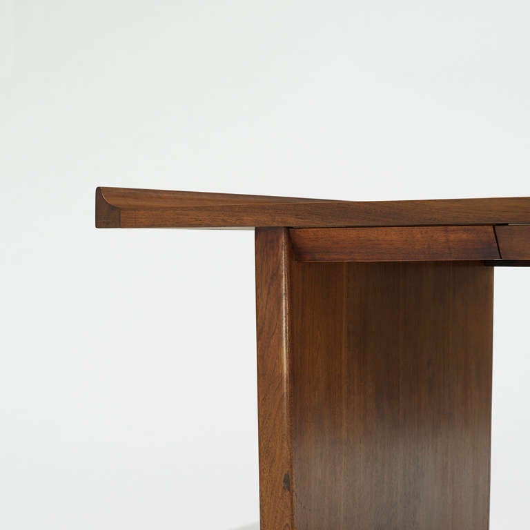 Late 20th Century Advent Executive Desk By Harvey Probber