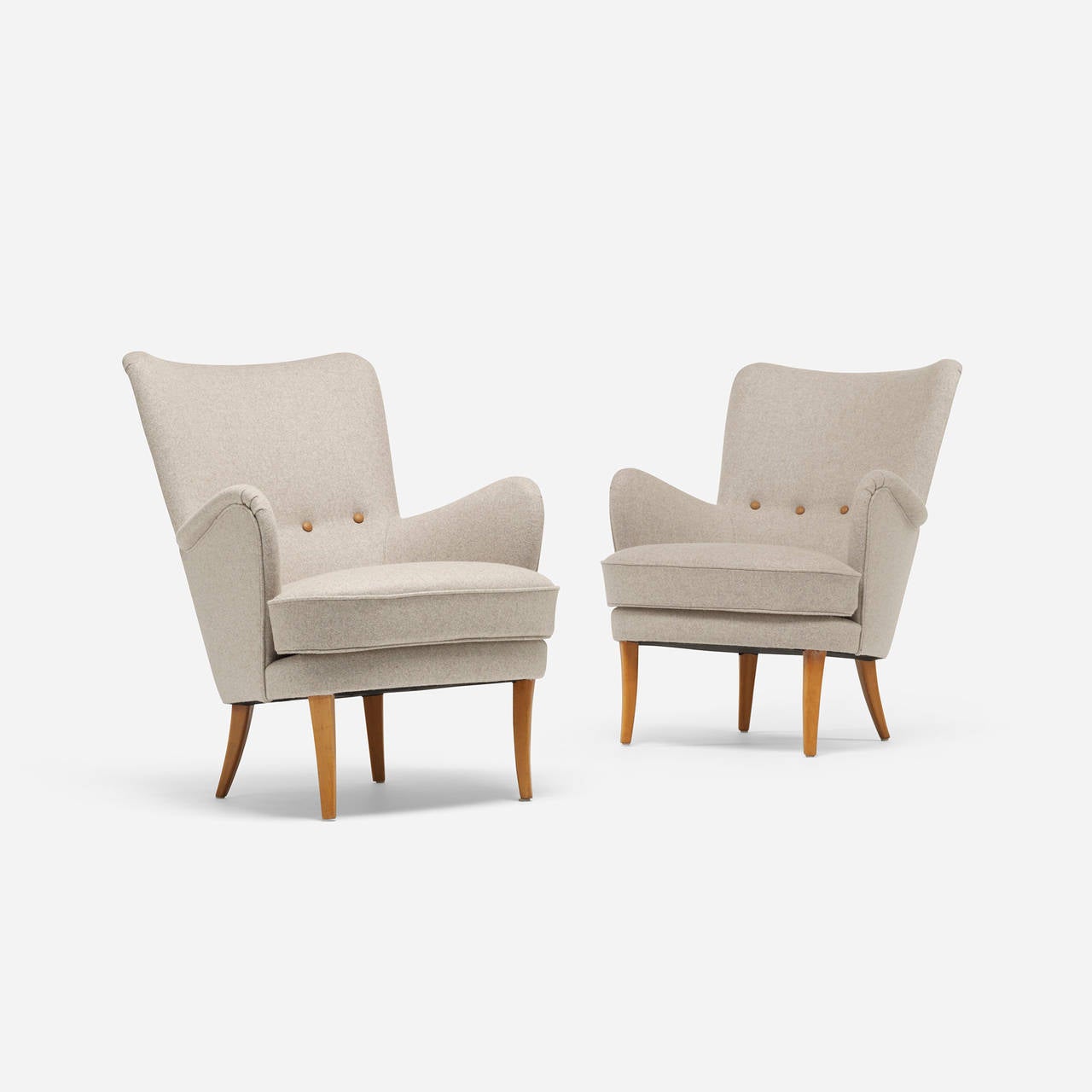 Modern lounge chairs from Sweden.