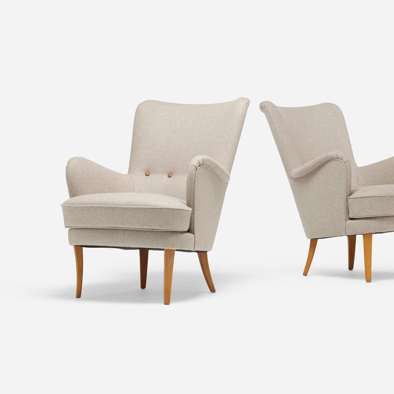 Mid-20th Century Modern lounge chairs For Sale