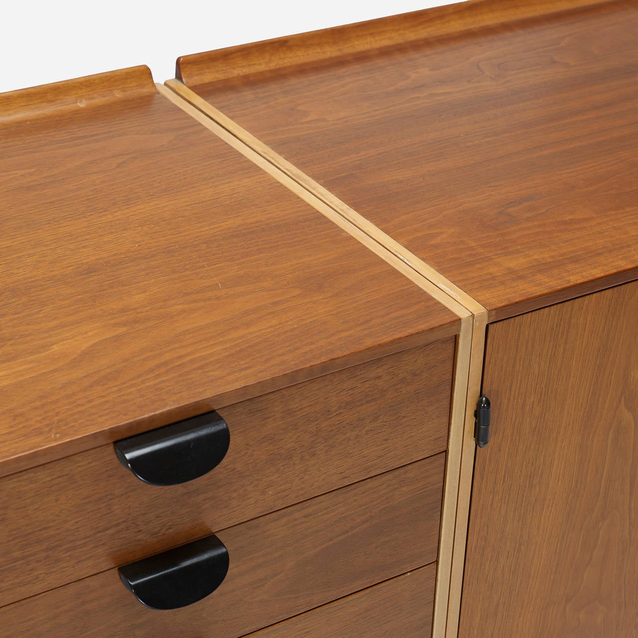 Cabinet by Finn Juhl for Baker In Fair Condition In Chicago, IL