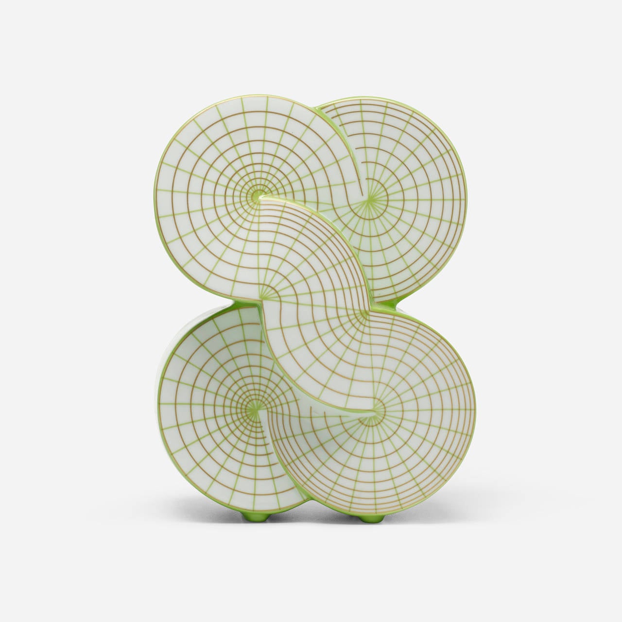 This work is number twenty-six from the edition of 200. Signed with stamped manufacturer's mark to underside: [Natale Sapone 26/200 Rosenthal Studio-Line Germany].