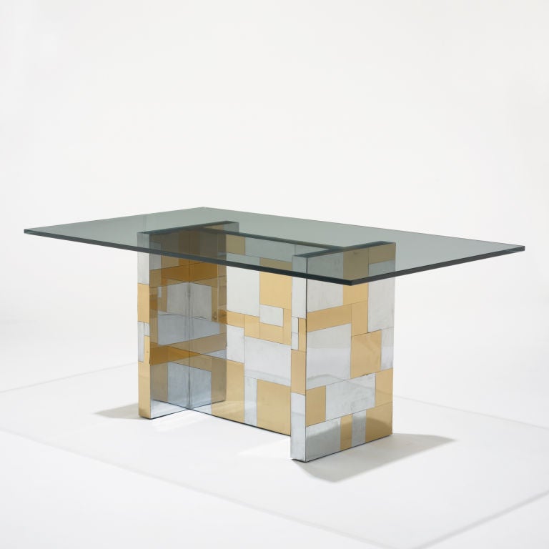 Cityscape dining table by Paul Evans