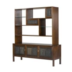 Japanese Print Block cabinet, models 464 and 465 by Edward Wormley