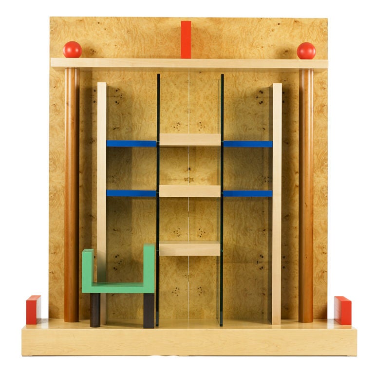 Naomi bookcase by Ettore Sottsass