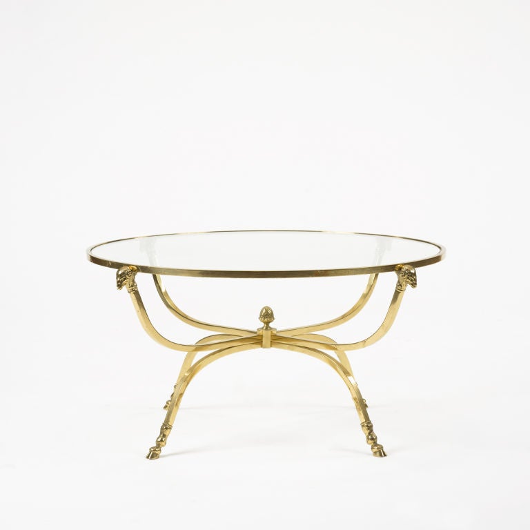 French coffee table by Maison Jansen