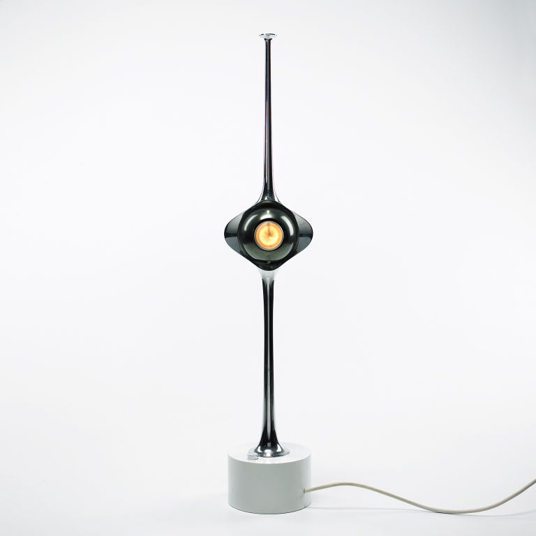 Cobra table lamp by Angelo Lelli
