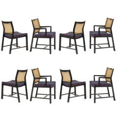 dining chairs, set of eight by Edward Wormley dining chairs, set of eight by Edward Wormley