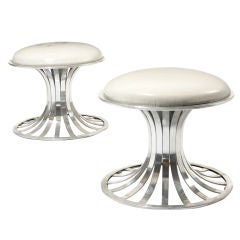 stools, pair by Russell Woodard