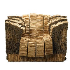 Grandpa Beaver armchair from the Experimental Edges series by Frank Gehry