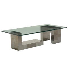 Cityscape coffee table by Paul Evans