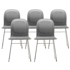 Hi-Pad chairs, set of five by Jasper Morrison