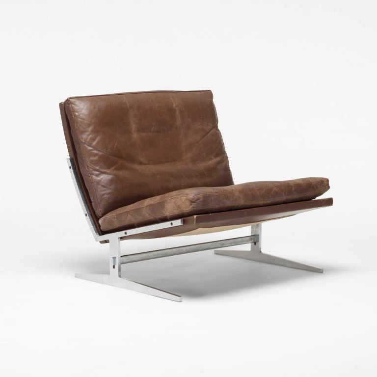 Danish lounge chair by Preben Fabricius and Jorgen Kastholm