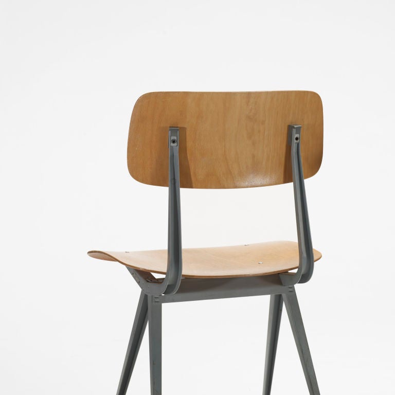 Mid-20th Century Revolt chair and drafting table by Friso Kramer