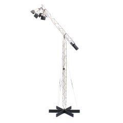 Crane floor lamp by Curtis Jere