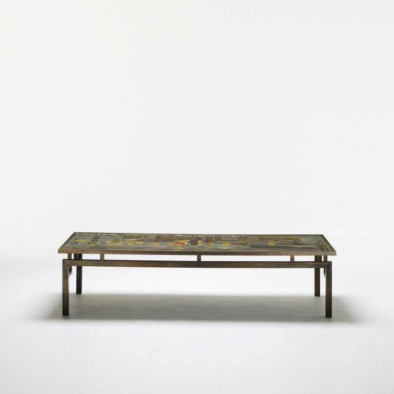 American Chin Ying coffee table by Philip and Kelvin LaVerne