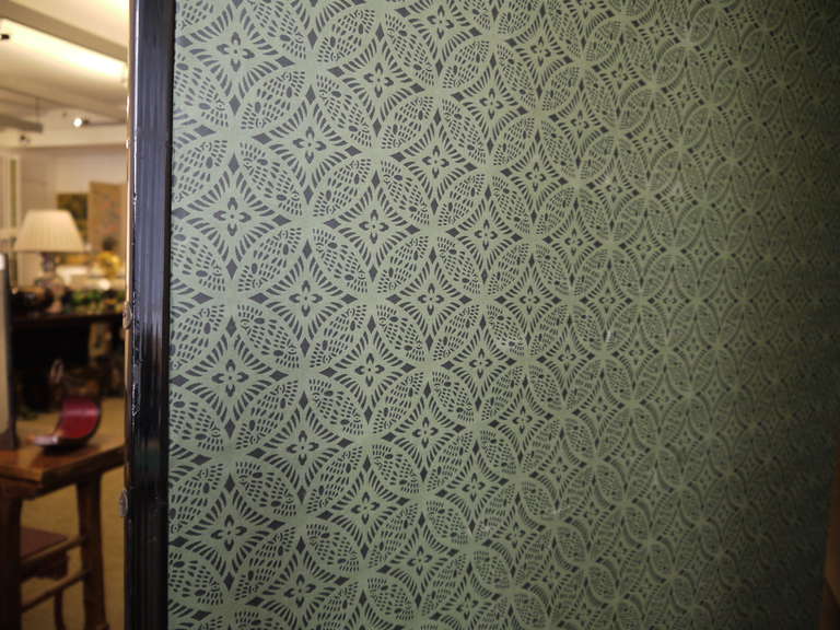Large Two-Panel 19th Century Japanese Screen 6