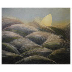 "Autumn Moon" Painting by Masayoshi Kasugai 3