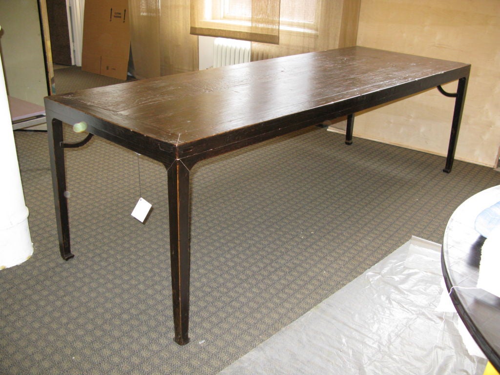 A massive Chinese antique table.

With 