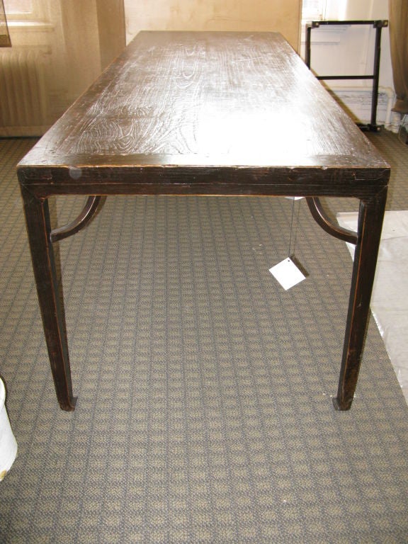 Wood Huge Rustic Chinese Table