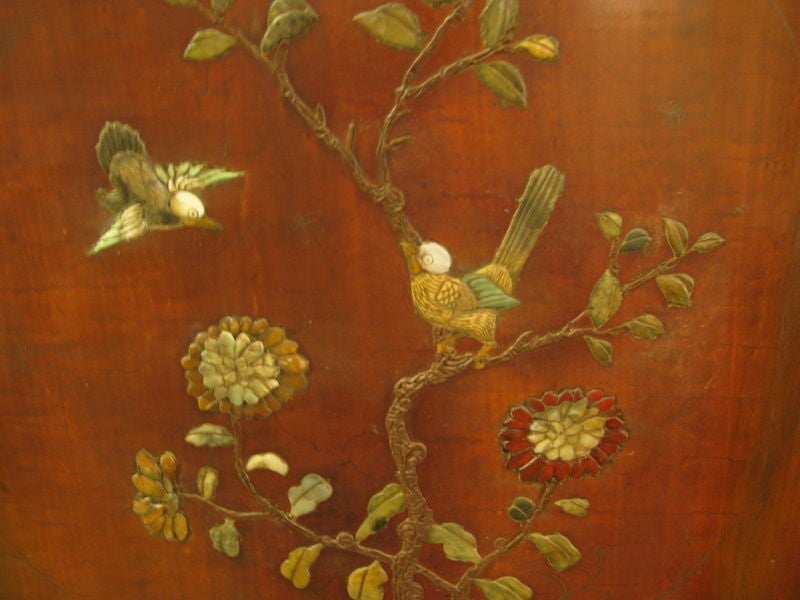 18th Century and Earlier 18th Century Chinese Lacquer Cabinet