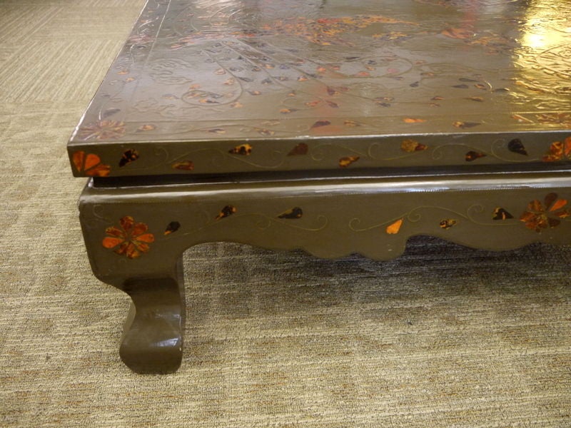 Korean Lacquer Table For Sale at 1stDibs korean low dining table