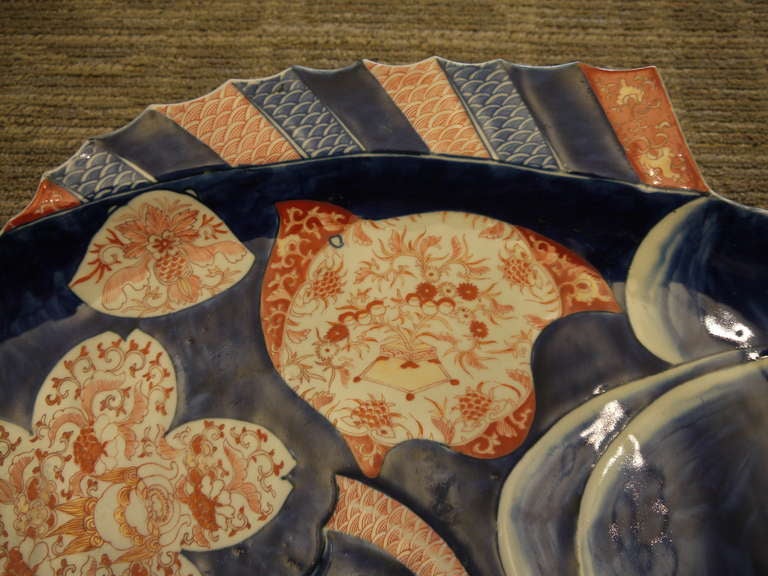 Japanese Large Imari Fish Platter