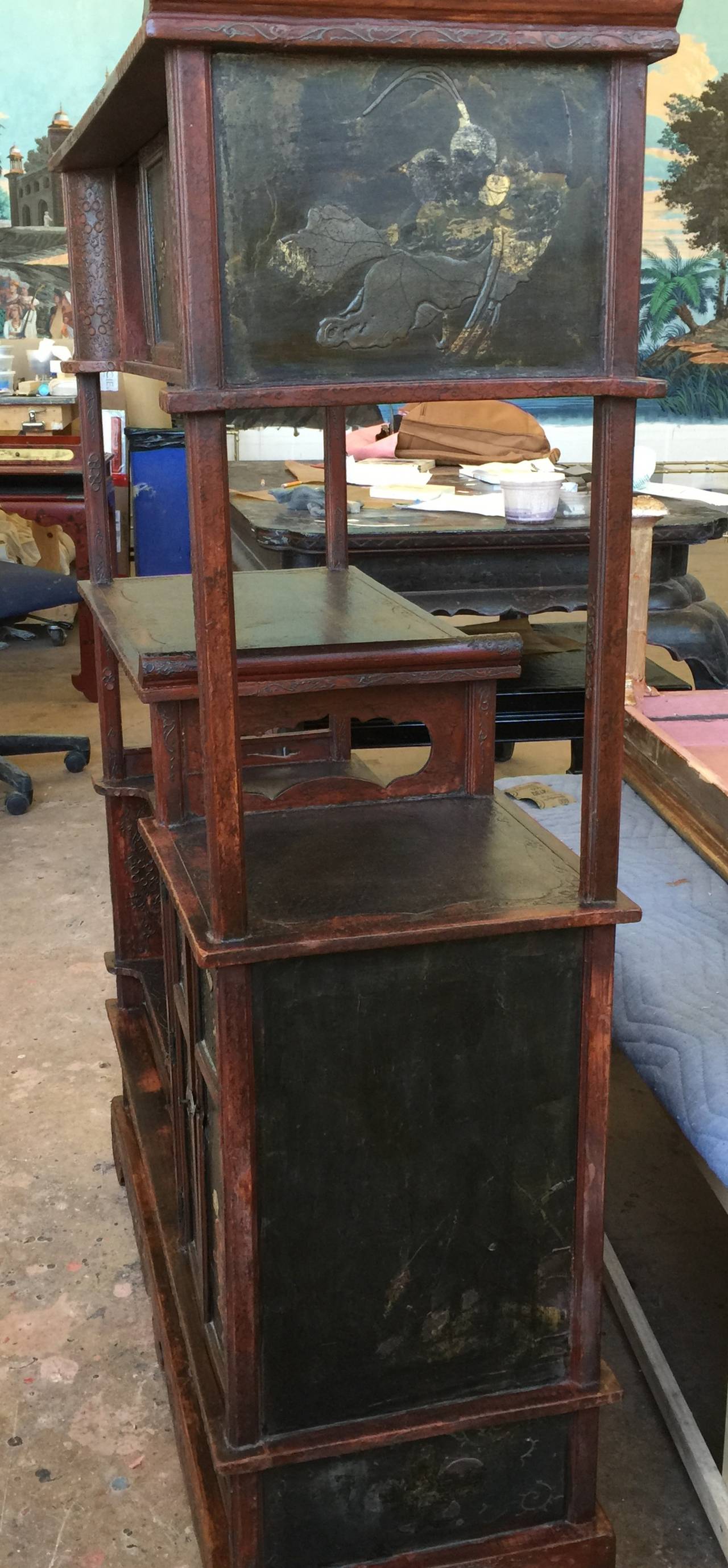 19th Century Japanese Cabinet For Sale 4