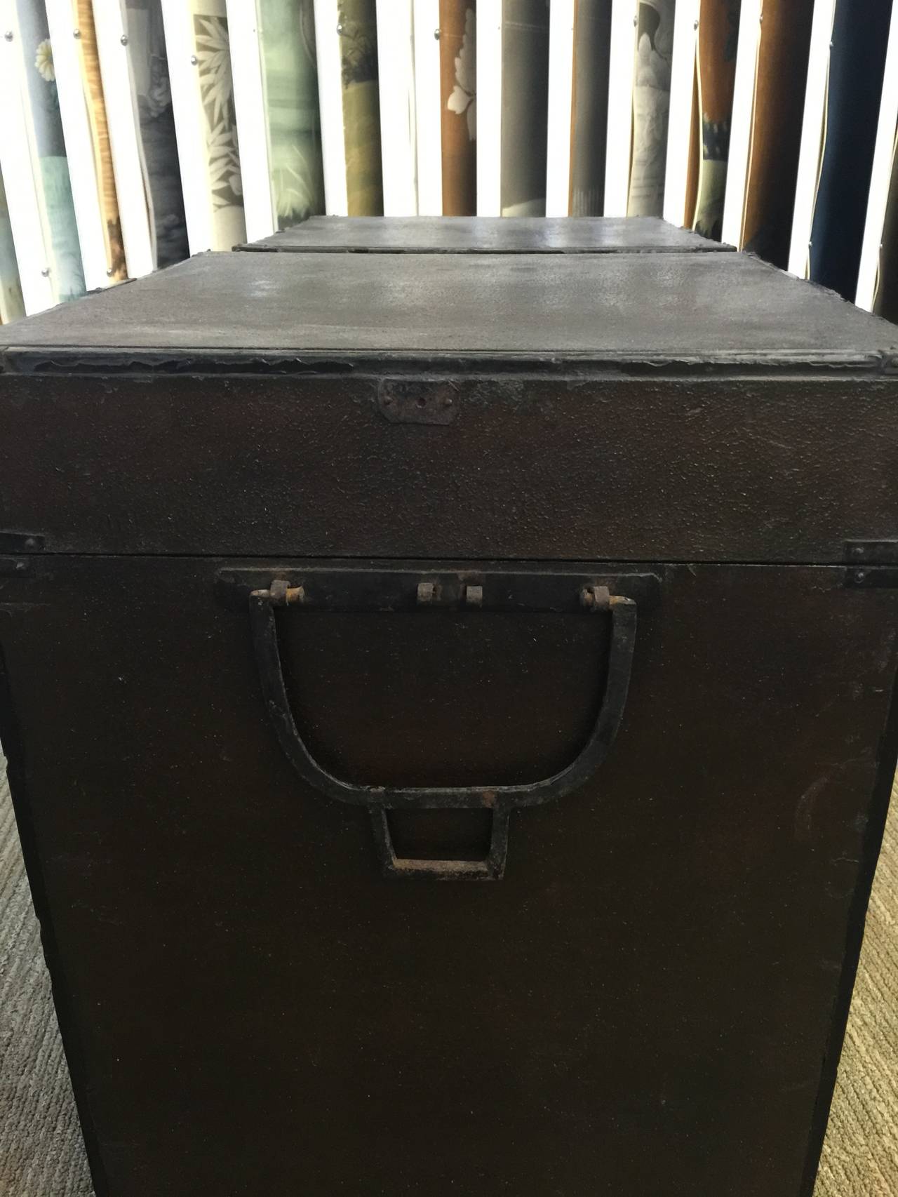 Pair of Japanese Samurai Armor Boxes 1