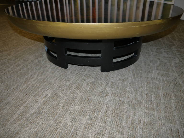 Wood Vintage Lotus Coffee Table by Muller and Barringer