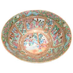 Chinese Rose Medallion Bowl 8