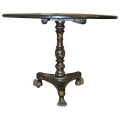 19th Century Chinoiserie Tilt-Top Table