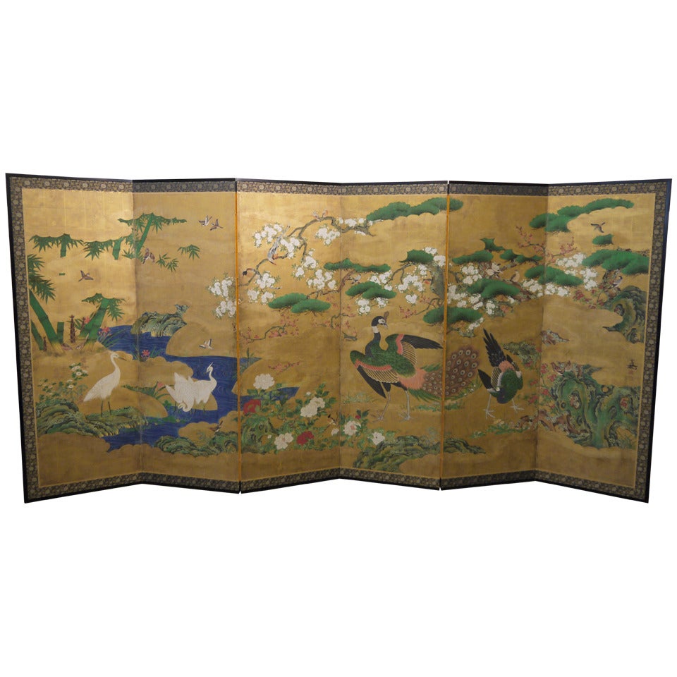 18th Century Japanese Screen