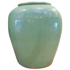 Large Chinese Glazed Jar 4