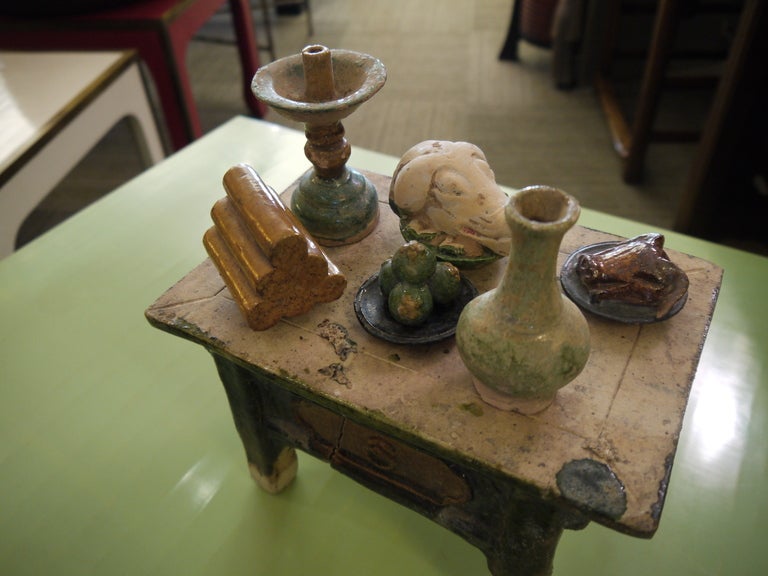 Chinese Pottery Table For Sale 1