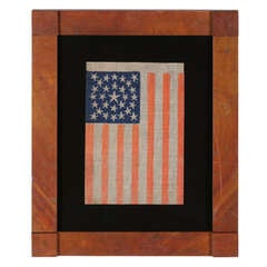 29 Stars, Iowa Statehood, Pre-Civil War, Medallion Configuration Flag