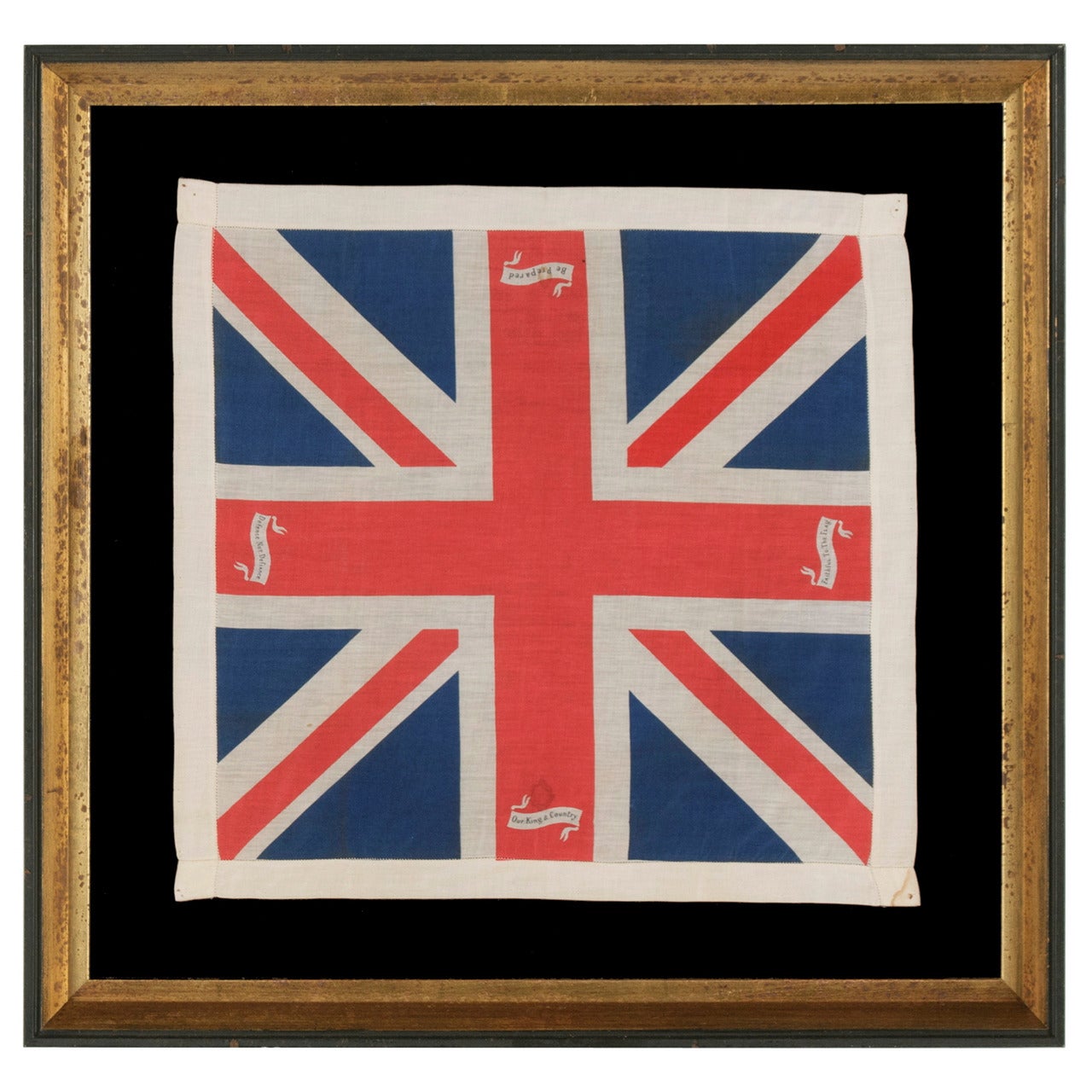 British Union Jack Kerchief, Printed on Silk