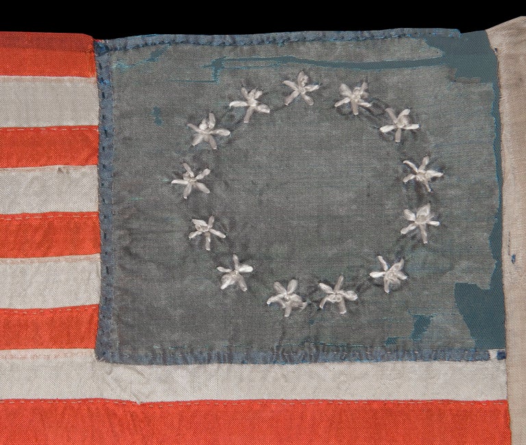 13 Star Flag Made By The Granddaughter Or Great-granddaughter