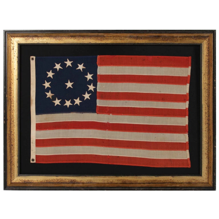 13 Stars In A Circular Version Of The 3rd Maryland Pattern at 1stDibs ...