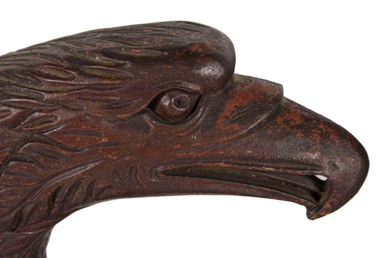 Expertly Carved, Solid Walnut, American Eagle w/ Exceptional Surface ...