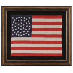 Used 44 Star, Wyoming Statehood, Large-Scale Parade Flag