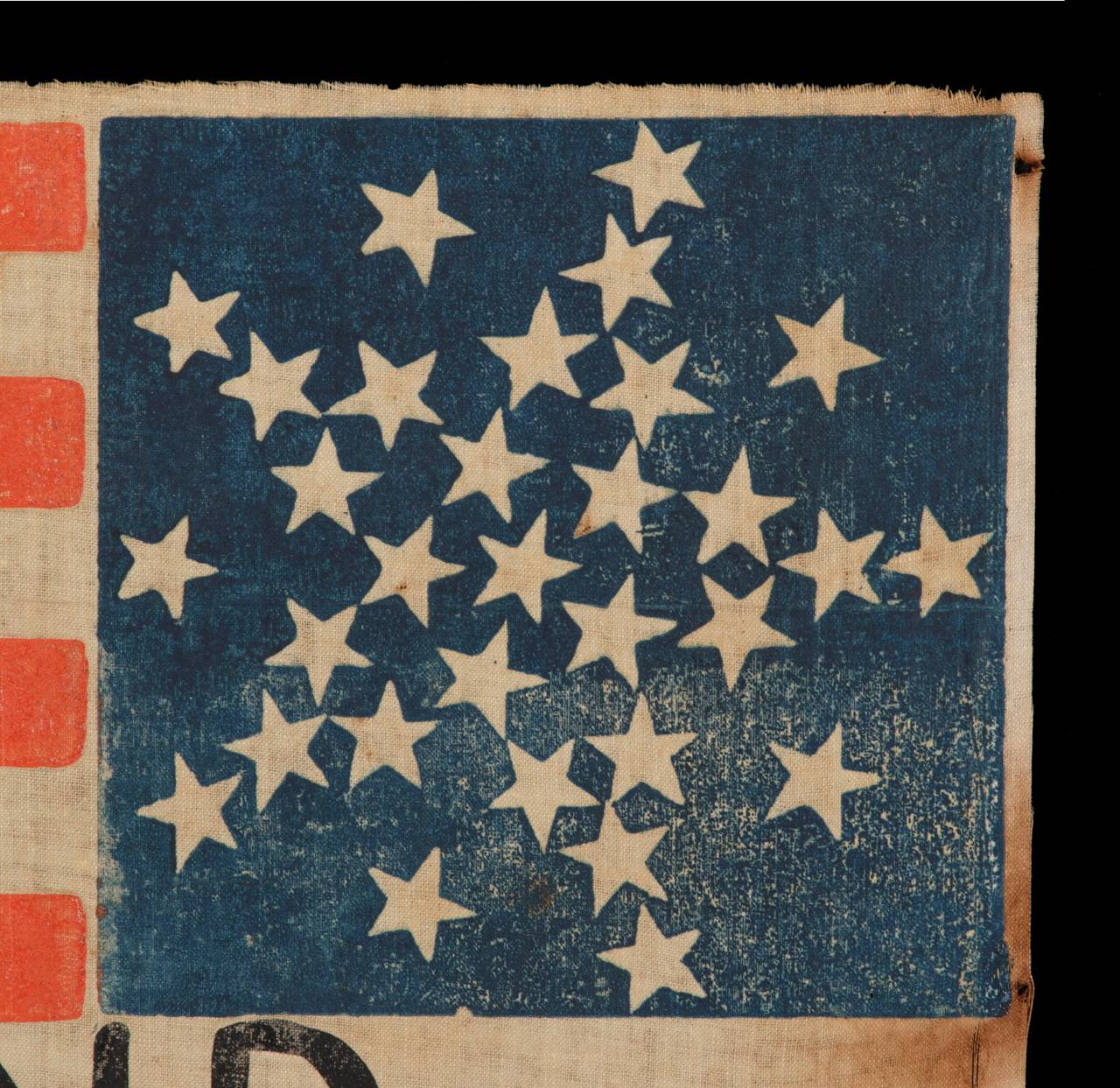 31 Star Flag Arranged in a Rare Variation of the 