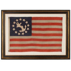 Antique 13 Star Private Yacht Flag