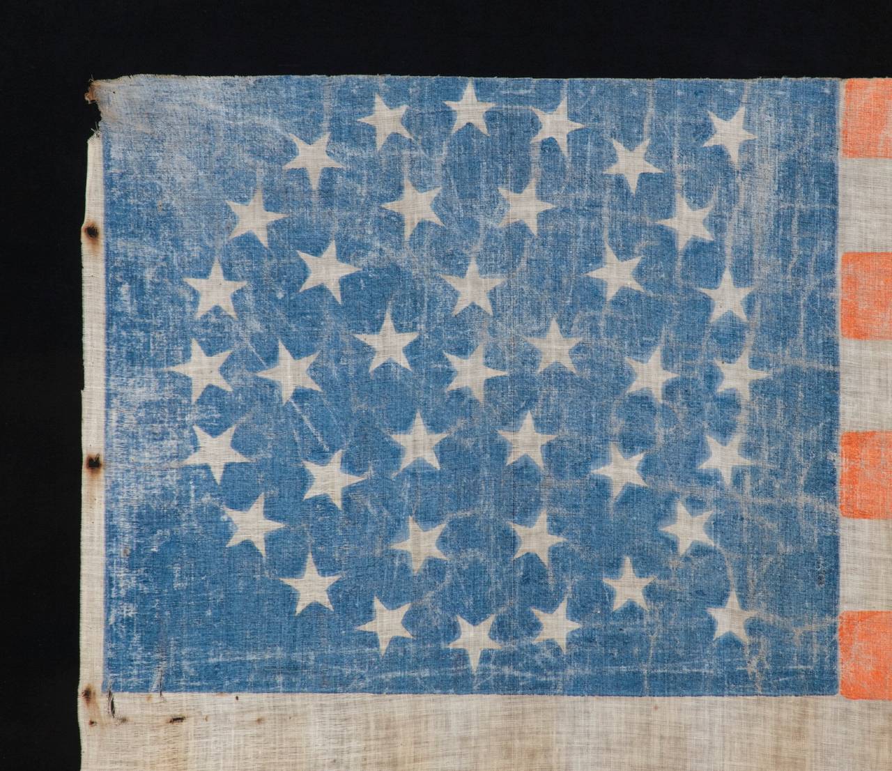 38-Star Flag in a Medallion Configuration In Good Condition In York County, PA