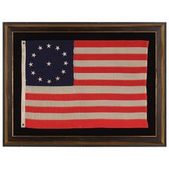 Antique 13 Star Third Maryland Pattern Flag