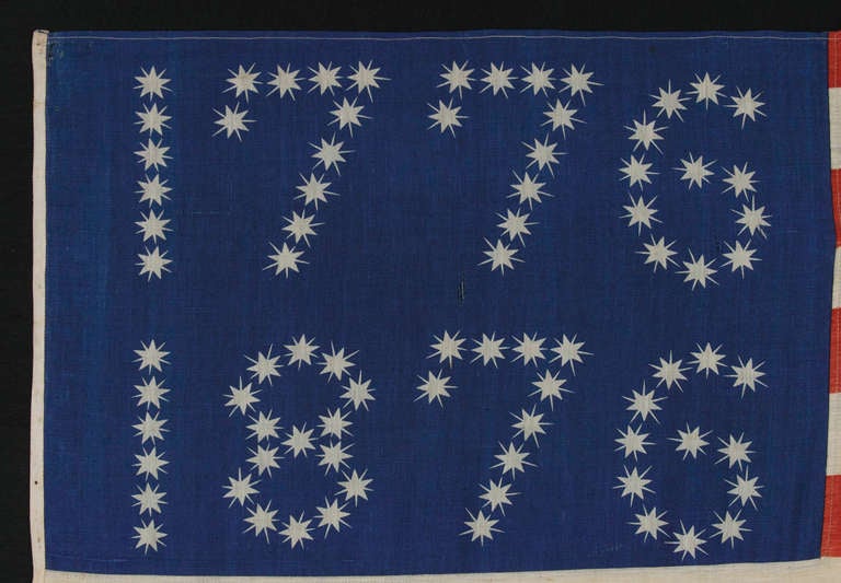 38 Star Flag With 10-pointed Stars That Spell 