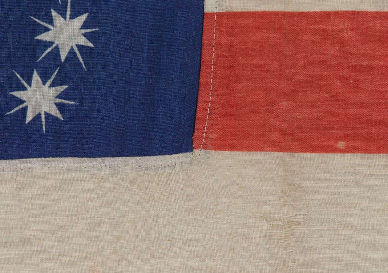 38 Star Flag With 10-pointed Stars That Spell 