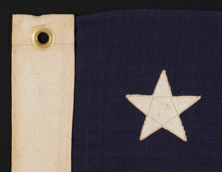 13 Stars Arranged in a Medallion Pattern on a Small Scale Flag 1