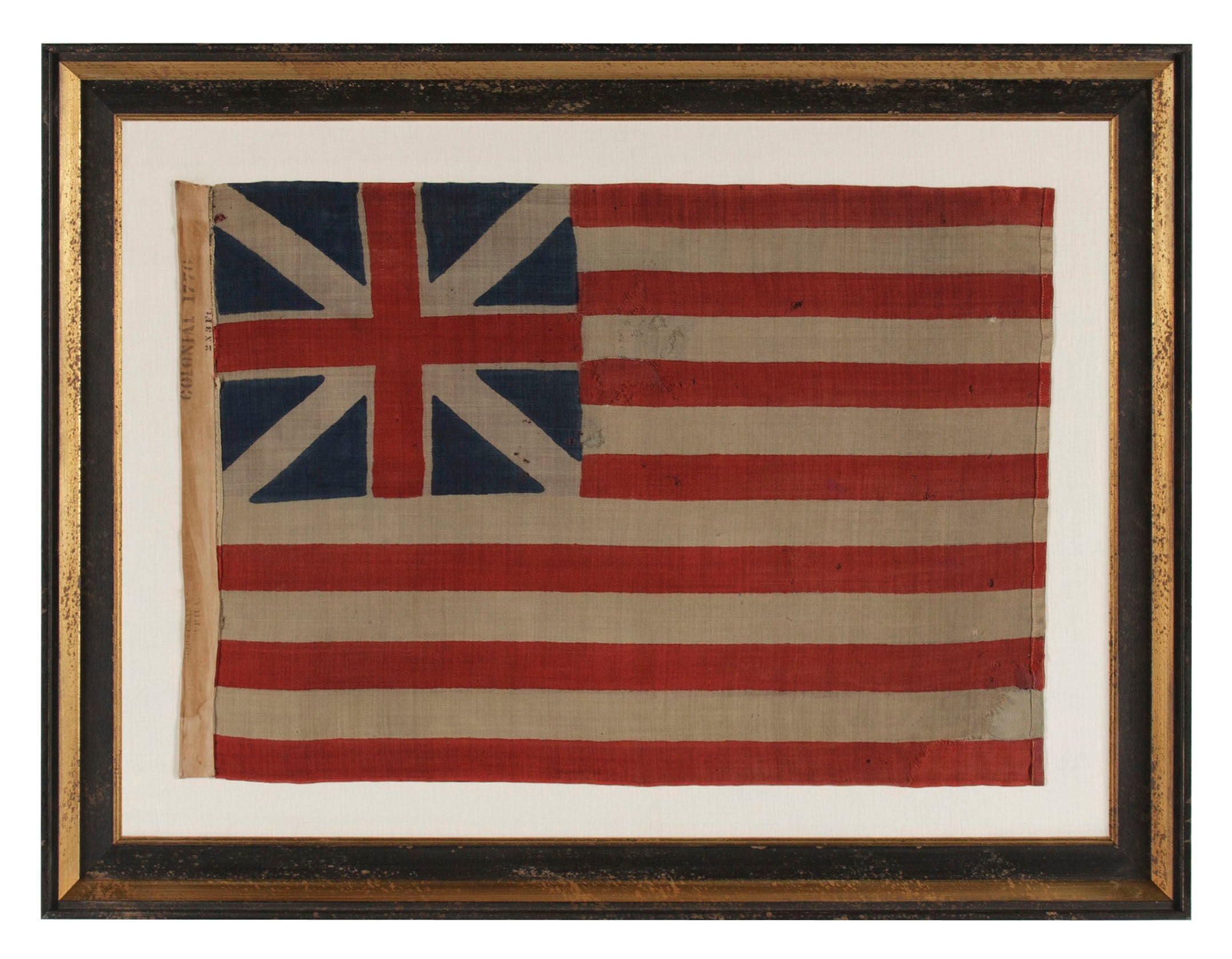 Antique1876 Example of the First National Flag of America, The "Grand Union"
